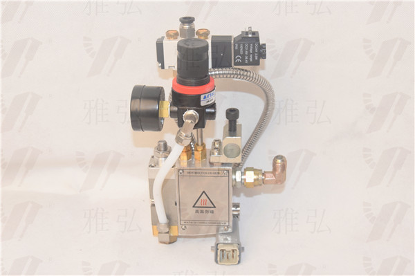 螺旋式熱熔膠膠槍側(cè)面